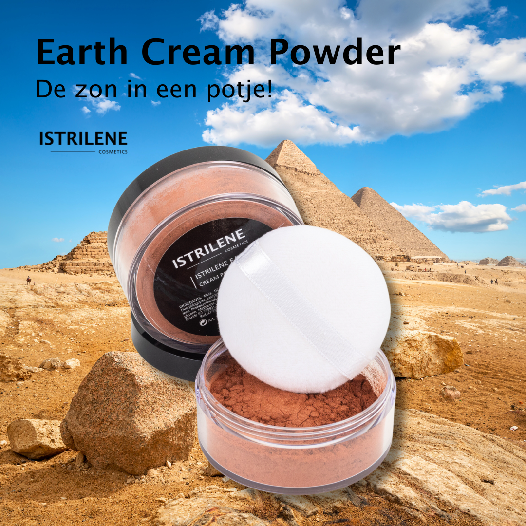 De geschiedenis van onze topper Earth Cream Powder, vroeger ‘woestijnzand’