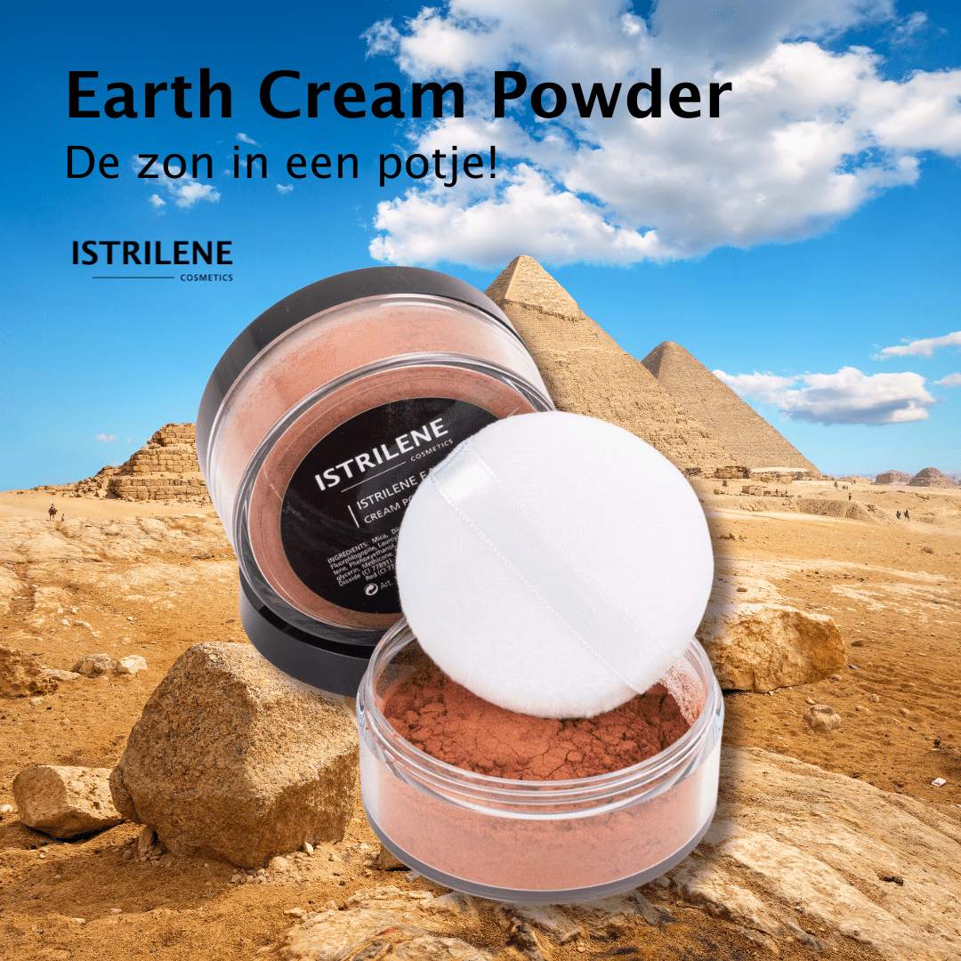 De geschiedenis van onze topper Earth Cream Powder, vroeger ‘woestijnzand’ - Istrilene