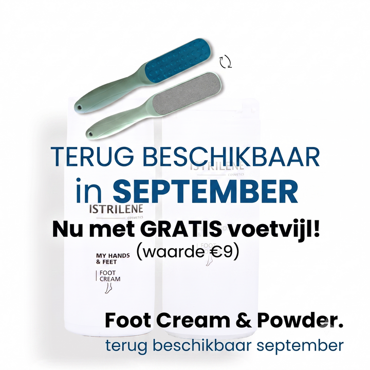Promo Actie Voet Crème +Poeder + Voetvijl