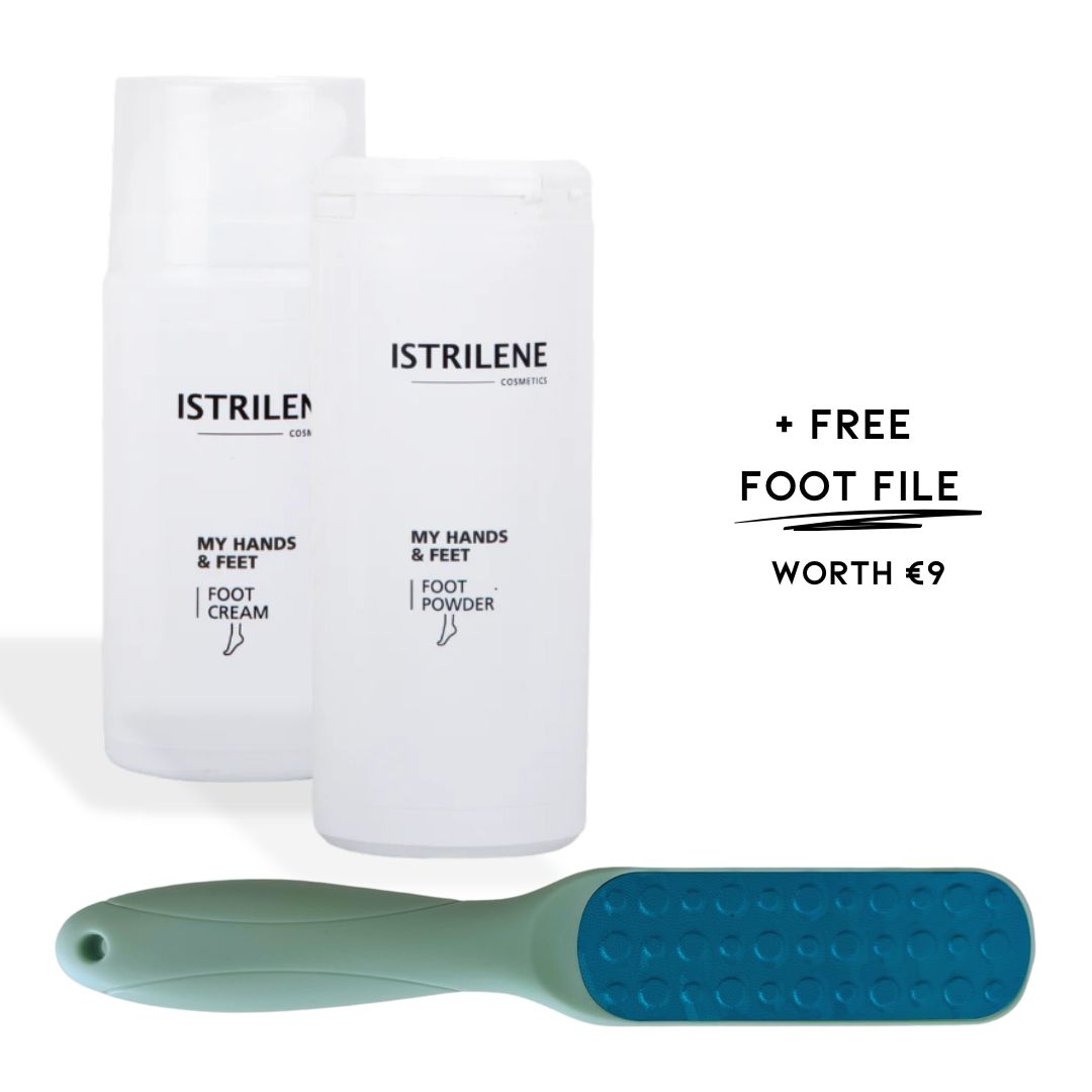 Promo Action Foot Cream &amp; Foot Powder + FREE Footfile ✨