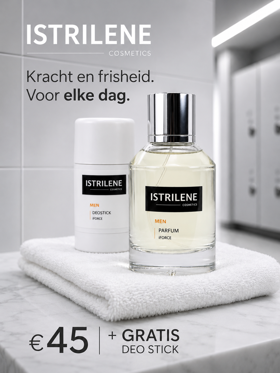 iForce Men Parfum + Gratis Deo Stick
