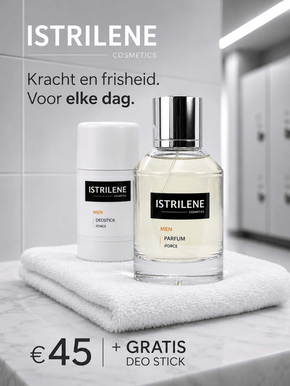 iForce Men Parfum + Gratis Deo Stick - Istrilene