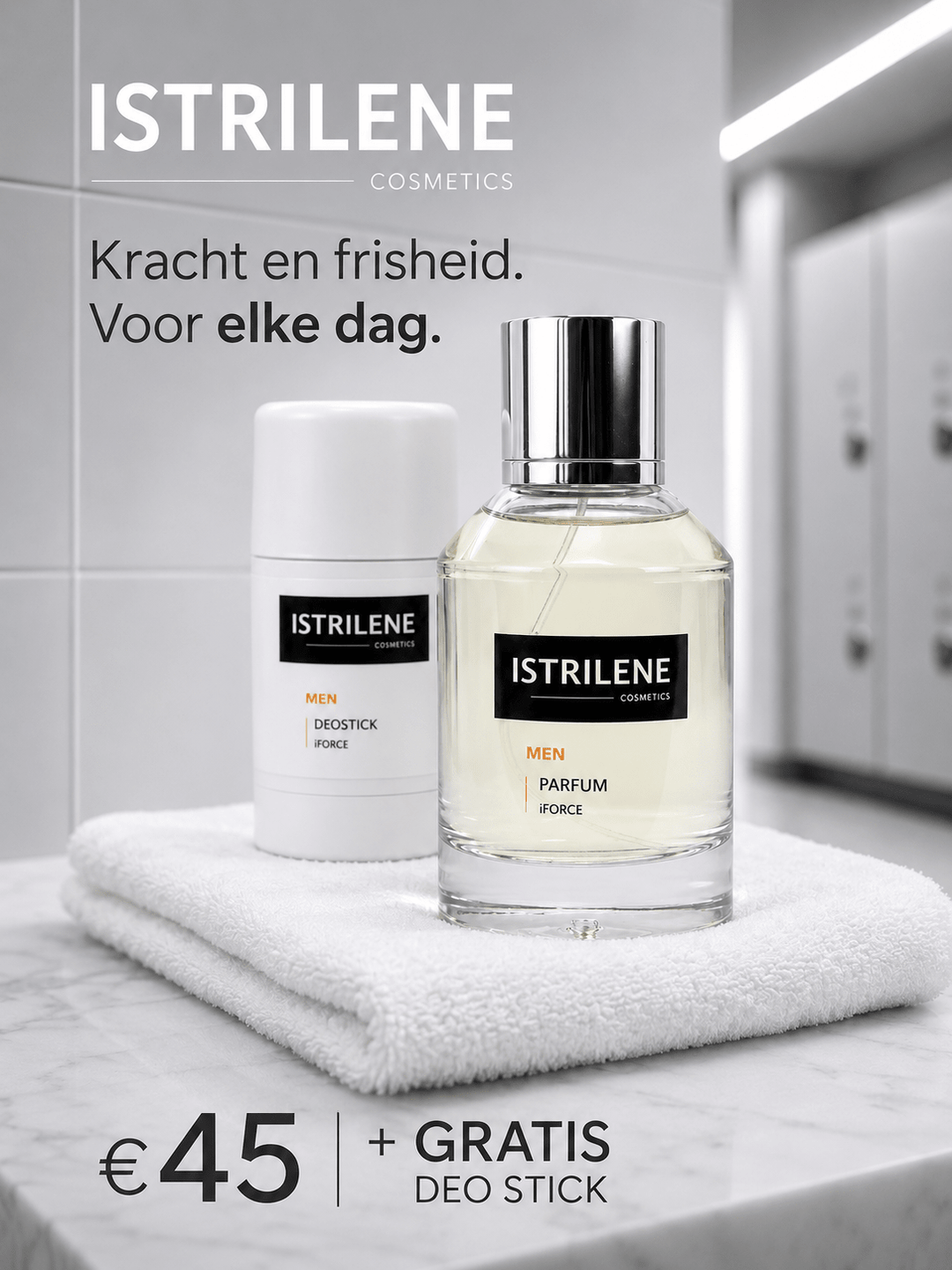 iForce Men Parfum + Gratis Deo Stick - Istrilene