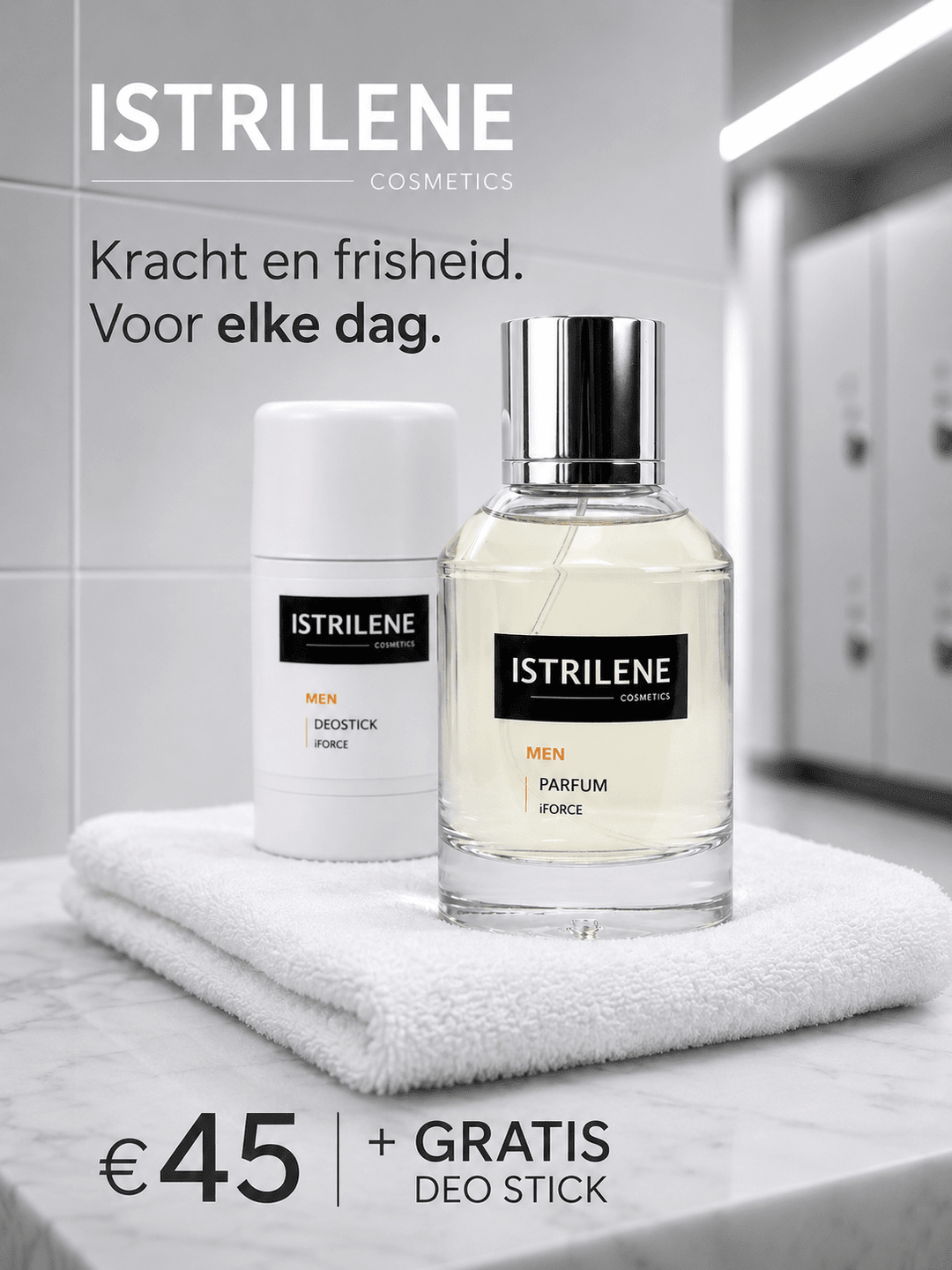 iForce Men Parfum + Gratis Deo Stick - Istrilene