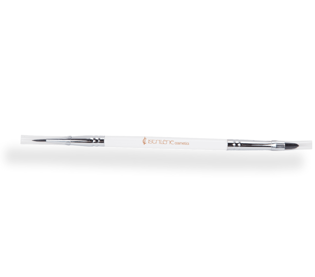 Dubbele borstel eyeliner and lip brush - Istrilene